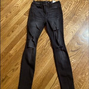 Hollister black jeans size 1S